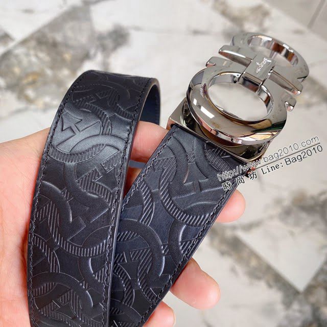 菲拉格慕男士皮帶 Ferragamo雙面牛皮腰帶  jjp2071